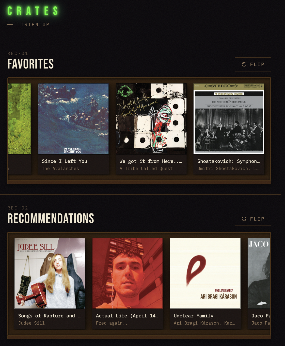 Crates homepage